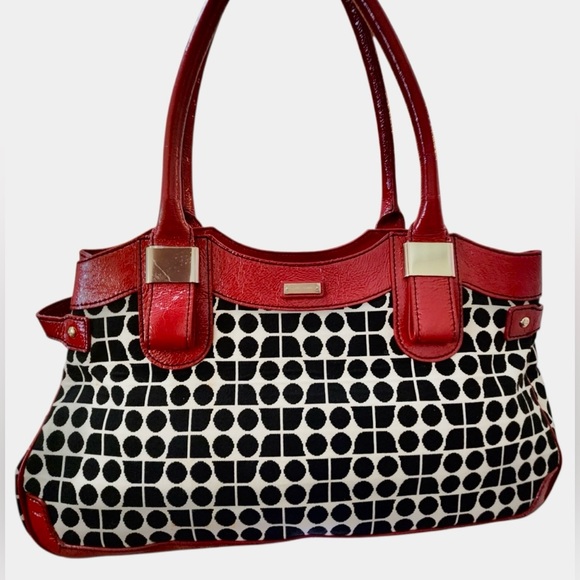 Kate Spade New York EUC Dot Noel Satchel Bag - Picture 1 of 10
